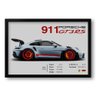 Quadro Porsche - 911 Gt3 Rs – 60x40cm - 1