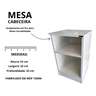 Mesa de Cabeceira na Cor Branco - 2