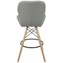 Ver imagem 4 de Banqueta Slim Eiffel Wood Estofada 