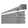 Persiana Horizontal de Pvc- 1,40x1,30m Cortina Off Blackout Chumbo - 3