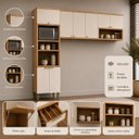 Ver imagem 3 de Cozinha Modulada Selene 8 Portas Jequitiba Linea