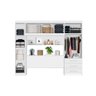 Roupeiro Modulado Com Cabeceira Báu CAN 2.34m Casal Com Amplo Espaço Interno e Nichos Externos Para  - 4
