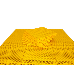 Piso Modular Automotivo Garagem Amarelo (01 M2)