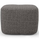 Ver imagem 6 de Puff Decorativo Orgânico para Sala Quarto Saori W01 Linho Mescla Chumbo - Lyam Decor