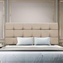 Ver imagem 7 de Cabeceira Estofada Cama Box Casal 140 Cm Bianca Suede Cor:bege