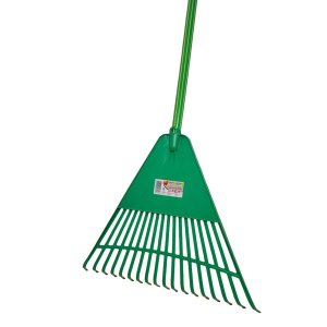 Vassoura Jardim Plástica 18 Dentes com Cabo - Mileva