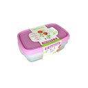 Ver imagem 5 de Conjunto 3 Potes Plástico Rosa Sanremo 1,8l