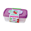 Ver imagem 2 de Conjunto 3 Potes Plástico Rosa Sanremo 1,8l