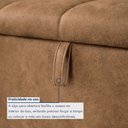 Ver mais imagens de Puff Baú Cama 160cm Munique com Design Elegante Yescasa