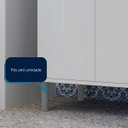 Ver imagem 4 de Balcão de Cozinha para Microondas Forno Fruteira - Mod.3001 Cor:branco