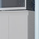 Ver imagem 5 de Balcão de Cozinha para Microondas Forno Fruteira - Mod.3001 Cor:branco