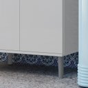 Ver imagem 6 de Balcão de Cozinha para Microondas Forno Fruteira - Mod.3001 Cor:branco