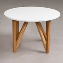 Ver imagem 4 de Mesa de Centro Nina Yescasa Branco 100% MDF