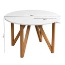 Ver imagem 2 de Mesa de Centro Nina Yescasa Branco 100% MDF