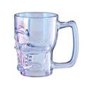 Ver imagem 1 de Caneca Vidro Chopp Caveira Furta-cor 350ml Ref 23026