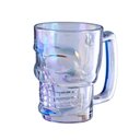 Ver imagem 3 de Caneca Vidro Chopp Caveira Furta-cor 350ml Ref 23026