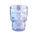 Ver imagem 2 de Caneca Vidro Chopp Caveira Furta-cor 350ml Ref 23026