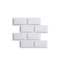 Ver imagem 2 de Kit 10 Placas PVC 3d Revestimento De Parede Decorativa Tijolinho 25 cm