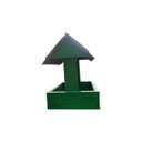 Ver imagem 2 de Comedouro Alimentador de Passarinho e suporte  Jardim Quintal Tigelas e Alimentadores