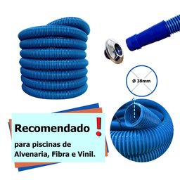 Kit Limpeza Mangueira Piscina Eco Adaptador Ponteiras - 4