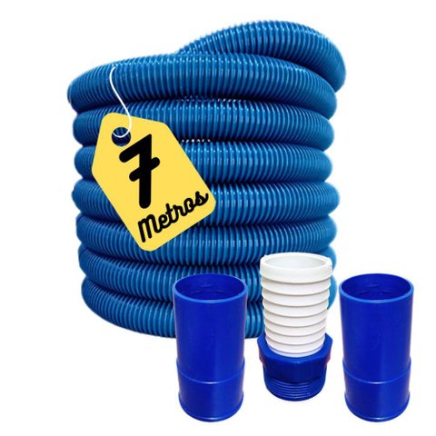 Kit Limpeza Mangueira Piscina Eco Adaptador Ponteiras