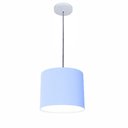 Ver imagem 1 de Lustre Luminária Pendente Vivare Free Lux Pe-4107br Cúpula em Tecido 25x20cm