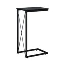 Ver imagem 1 de Mesa Lateral Aço Carbono Base Preta X Preto