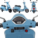 Ver imagem 3 de Moto Scooter Eletrica Infantil Bandeirante Vespa Gts 12v Azul