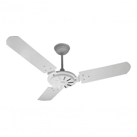 Ventilador de Teto Ventex 150W Diâmetro 1,1m 3 Pás 1 Velocidade Branco 110V