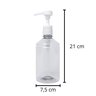 2 Frascos 500ml Para Álcool Gel Válvula Pump Profissional - 4