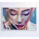 Ver imagem 7 de Quadro Pintura Rosto Feminino Medidas 60x40 Cm Tipo de Impressão Tecido Canvas