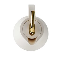 Garrafa Termica Inox Passaro Dourado Branca 1 L Tuut - 2