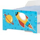 Ver imagem 6 de Bicama Infantil Uly Foguete Espacial com Colchões