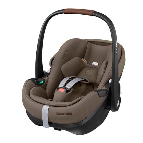 Cadeira para Auto Pebble 360 Pro² com Base Familyfix 360 Pro (9 a 36kg) - Twillic Truffle Maxi Cosi