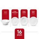 Ver imagem 3 de Aparelho de Jantar White 16 Peças - Allmix 107162