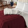 Coberdron Casal Queen Dupla Face Sherpa e Manta Soft Vermelho - 4