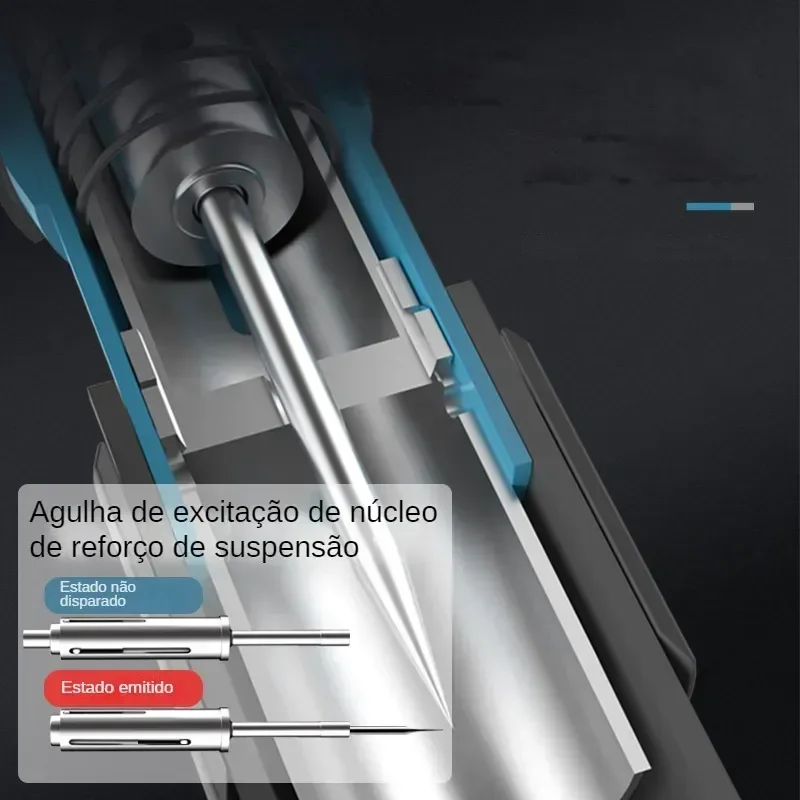 Ver mais imagens de Pistola para Fixação de Rebites e Pregos Portátil Snel Ferramentas
