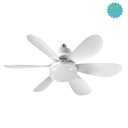 Ver imagem 1 de Ventilador de Teto com Led Oem 60w 6 Pás 3 Velocidades Branco Quente Neutro Frio Bivolt