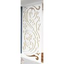 Ver imagem 2 de Painel Vazado Divisória Mdf Marselha Branco - 1,80x2,60m