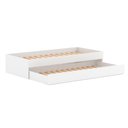 Ver imagem 2 de Bicama Solteiro Mdf Bp Branco Megamobilia