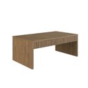 Ver imagem 3 de Mesa Centro Articulada com Ripado para Sala de Estar 90cm Brisa Marrom Olmo