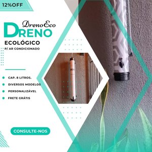 Dreno Ecológico para Ar Condicionado.