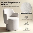 Ver imagem 6 de Poltrona Orgânica Decorativa Elegante Minimalista Sala