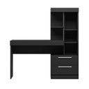 Ver imagem 7 de Escrivaninha com Estante Office NT 2010 2 Gavetas 131,5cm Preto Tx