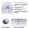 Duto Flexível de Pvc para Ar Condicionado Portátil Tubo de 130mm X 3m - 3