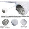 Duto Flexível de Pvc para Ar Condicionado Portátil Tubo de 130mm X 3m - 2
