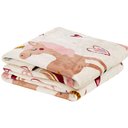 Ver imagem 1 de Cobertor Carrosel Solteiro Infantil Mantinha Flannel Estampada 01 Peça - Unicórnio