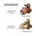 Ver imagem 7 de Kit Ducha Quadrada Cromada Inox 20x20 Parede Padrão Deca