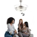 Ver imagem 7 de Ventilador de Teto Retrátil Bivolt Som e Bluetooth