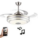 Ver imagem 1 de Ventilador de Teto Retrátil Bivolt Som e Bluetooth